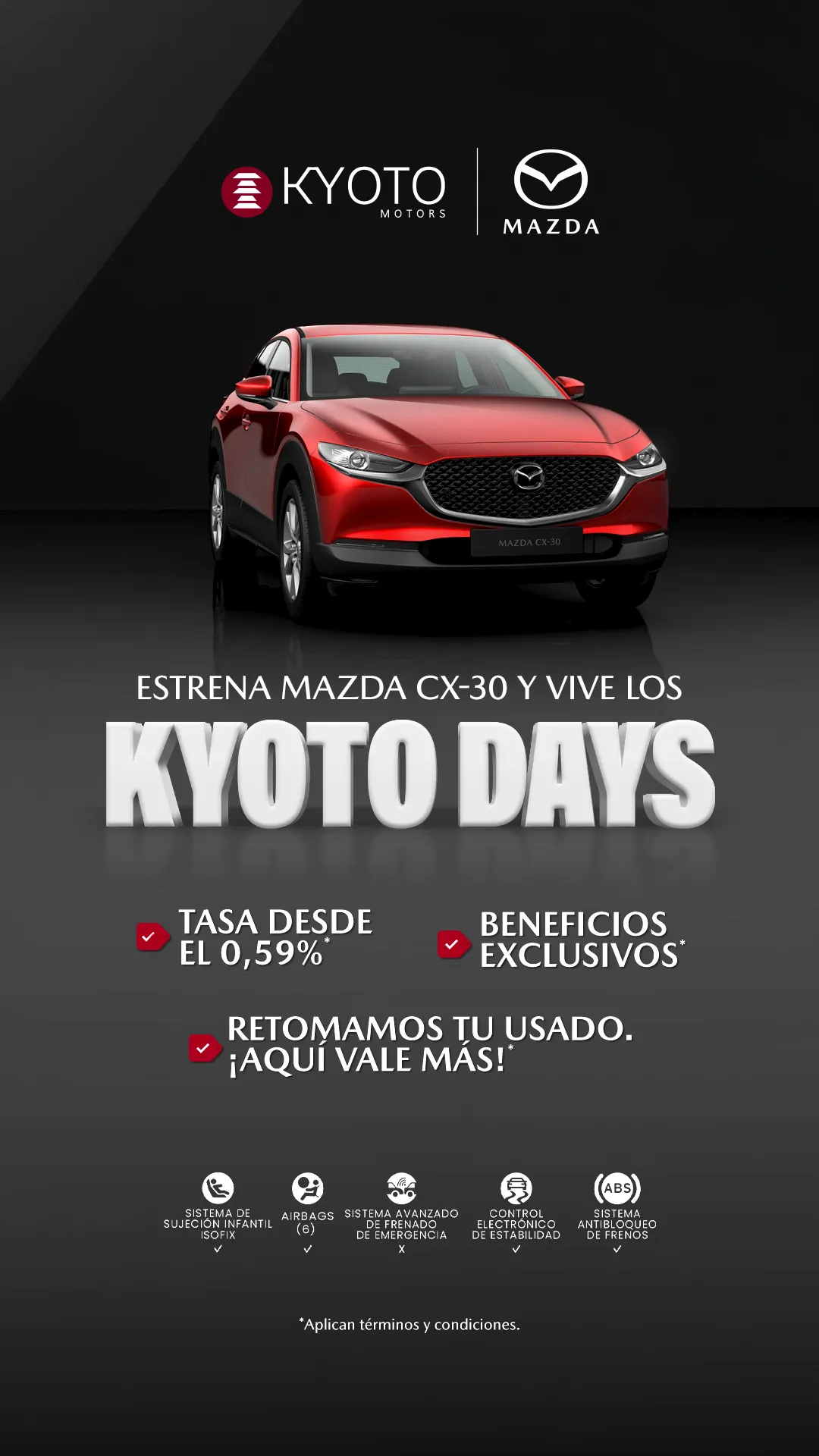 MOVIL MAZDA MAZDA CX30_11zon - Expertos en vehículos Mazda - Kyoto Motors - Home