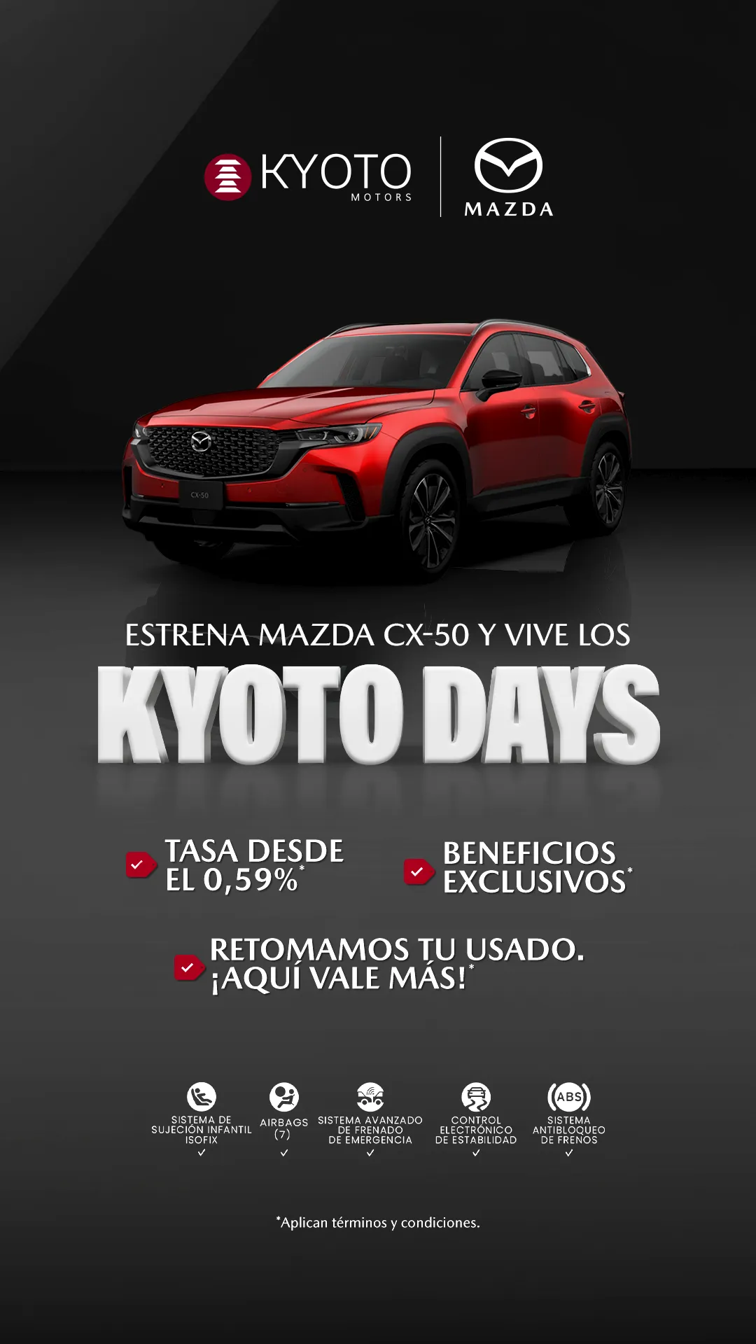 MOVIL MAZDA MAZDA CX50_11zon - Expertos en vehículos Mazda - Kyoto Motors - Home