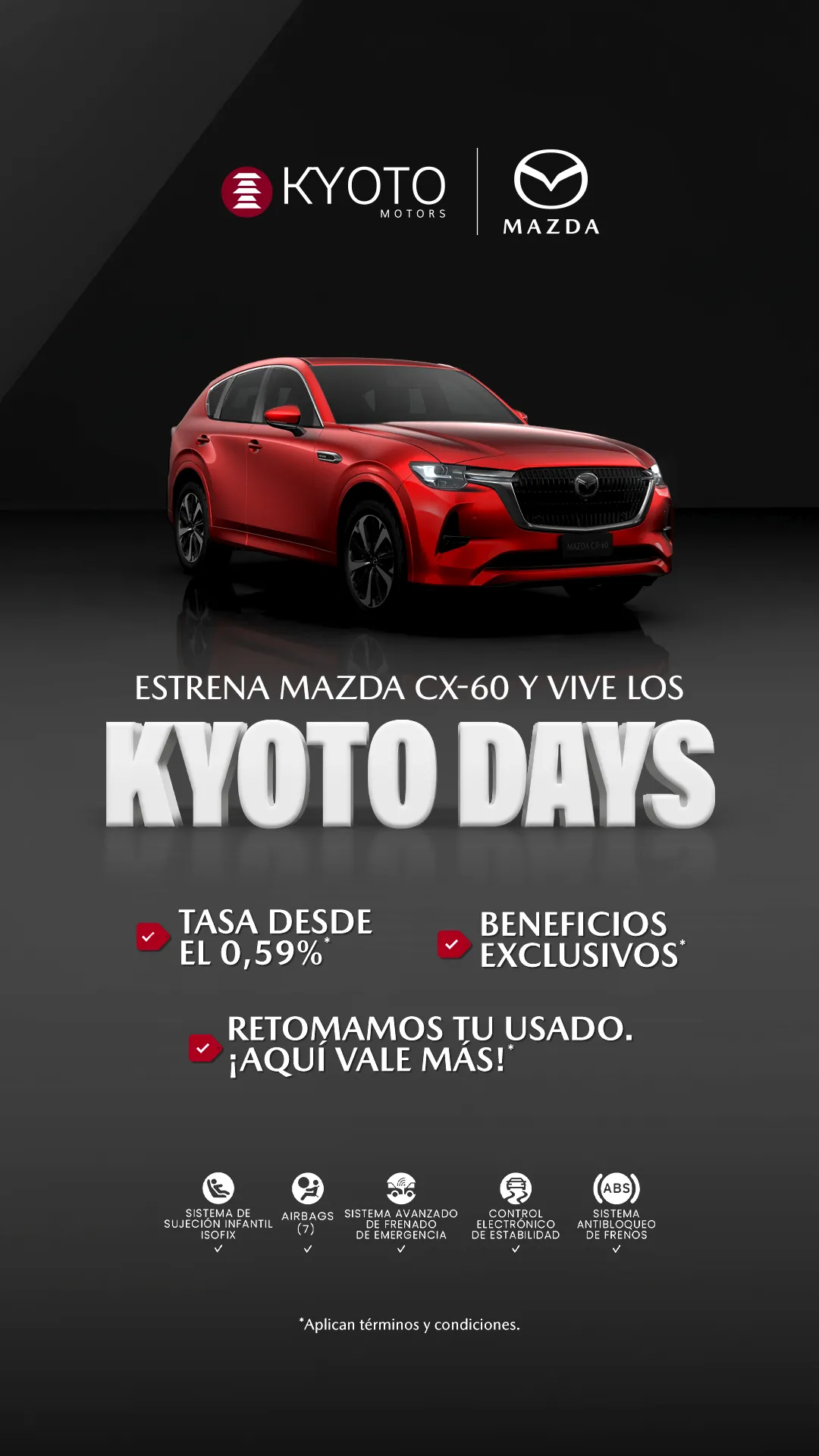 MOVIL MAZDA MAZDA CX60_11zon - Expertos en vehículos Mazda - Kyoto Motors - Home