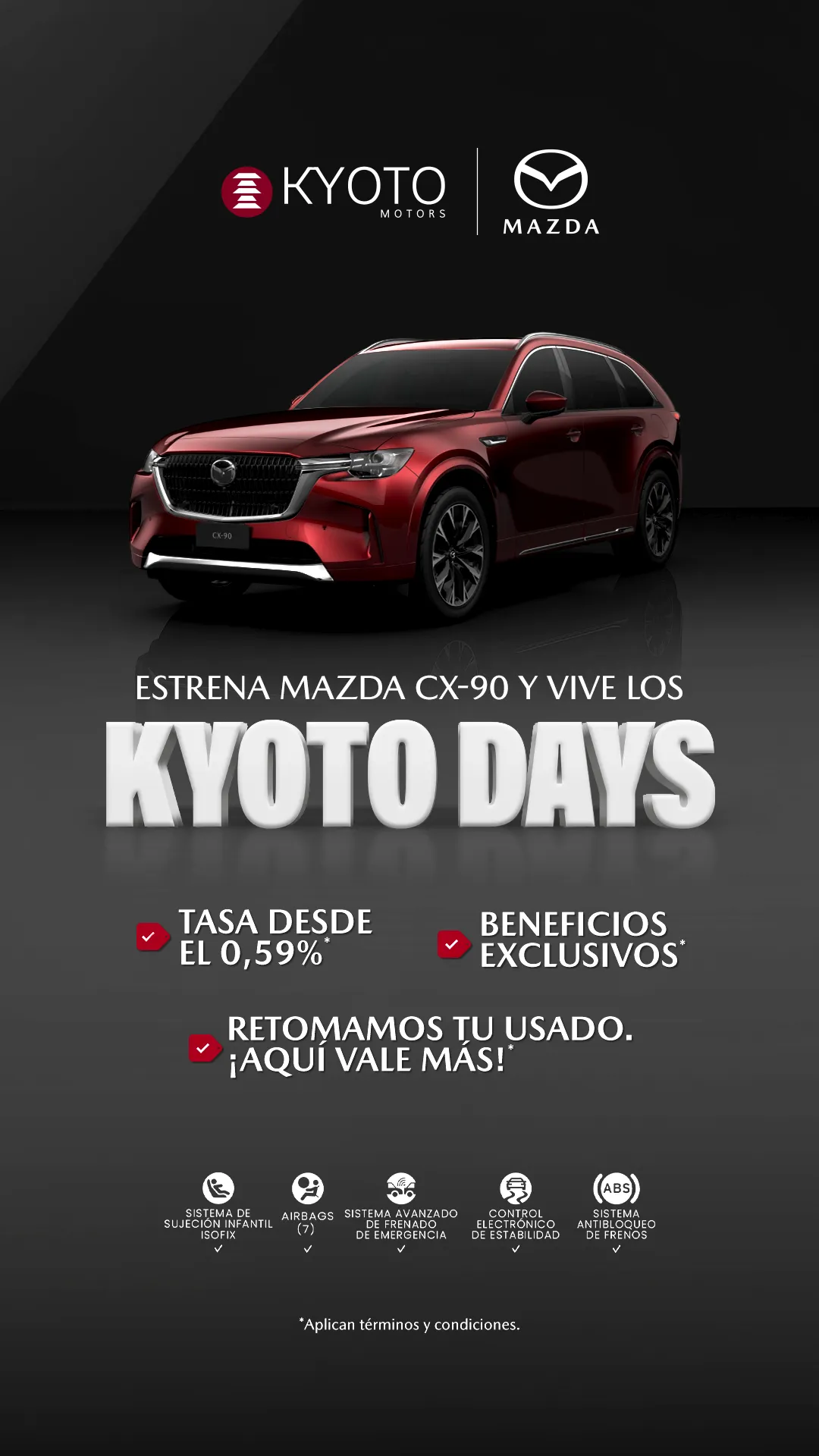 MOVIL MAZDA MAZDA CX90_11zon - Expertos en vehículos Mazda - Kyoto Motors - Home