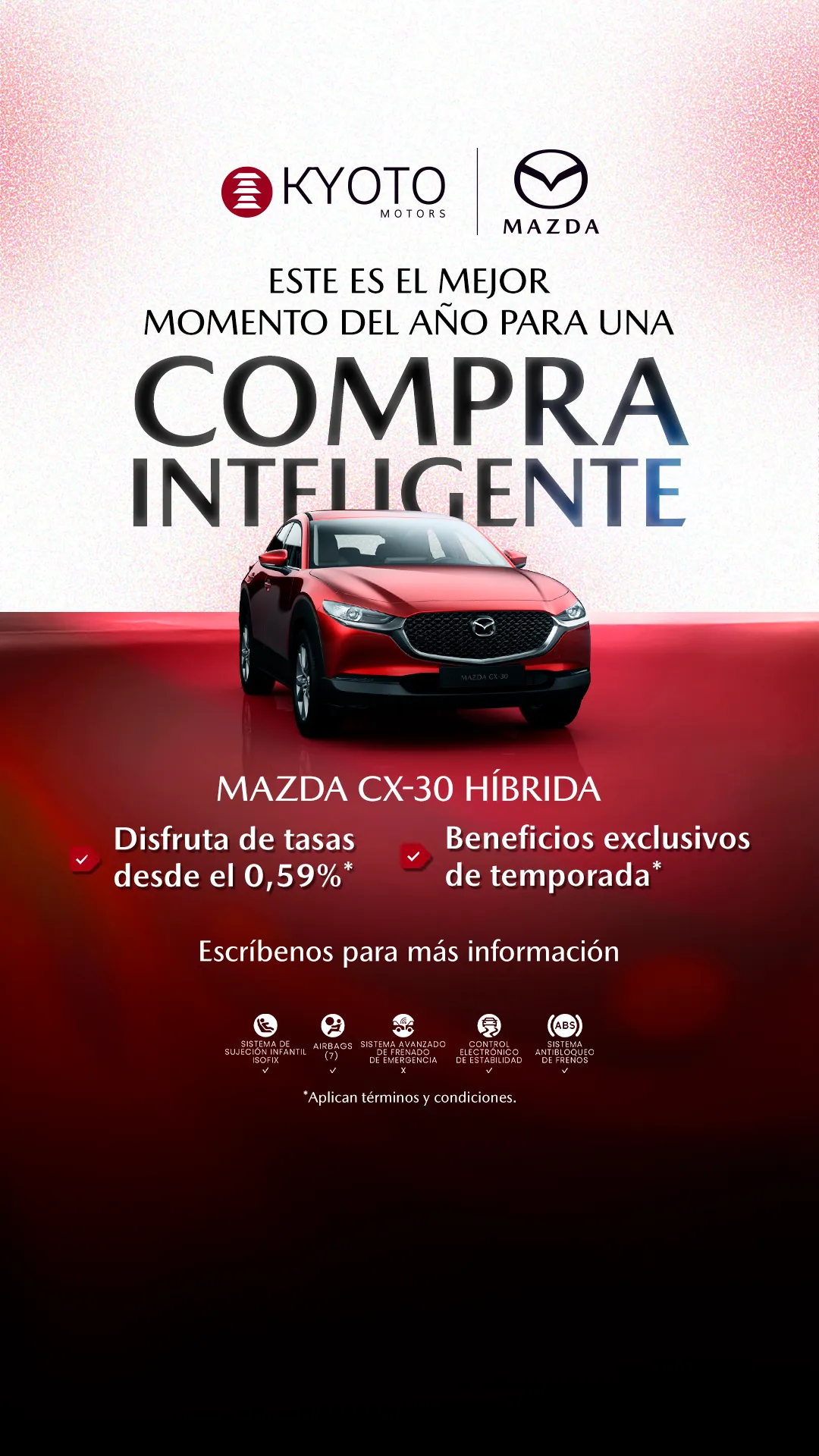 Reel Campaña Enero-Febrero – MAZDA CX-30 - Expertos en vehículos Mazda - Kyoto Motors - Home