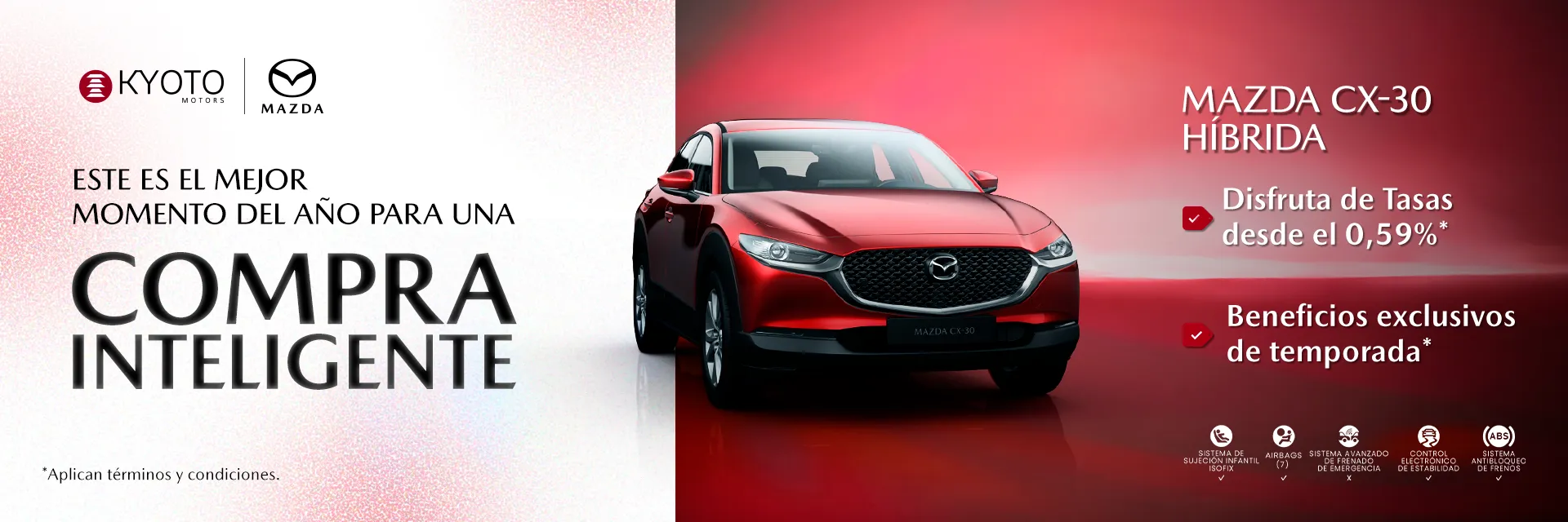 Web Campaña Enero-Febrero – MAZDA CX-30 - Expertos en vehículos Mazda - Kyoto Motors - Home
