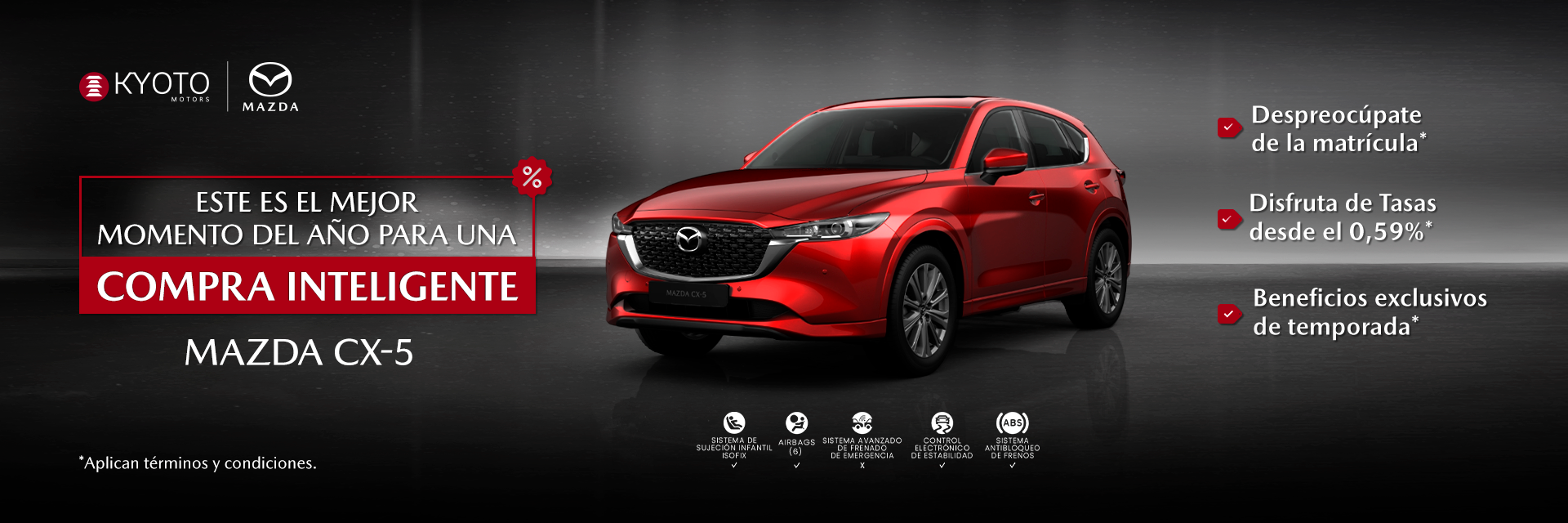 web MAZDA CX-5 - Expertos en vehículos Mazda - Kyoto Motors - Home
